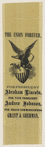 [Lincoln 1864 campaign ribbon]