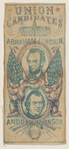 [Lincoln 1864 campaign ribbon]