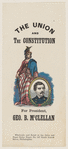 [McClellan 1864 campaign ribbons]