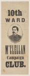 [McClellan 1864 campaign ribbons]