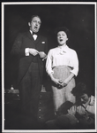 Ray Bolger and Eileen Herlie in the stage production All American