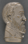 [James A. Garfield pendant]