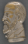 [James A. Garfield pendant]