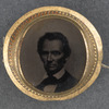 [Lincoln 1860 button]
