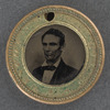 [Lincoln 1860 button]