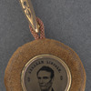 [Lincoln-Hamlin button]