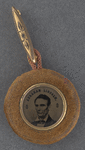 [Lincoln-Hamlin button]