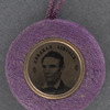 [Lincoln-Hamlin button]