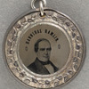 [Lincoln-Hamlin button]