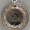 [Lincoln-Hamlin button]