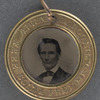[Lincoln-Hamlin button]
