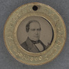 [Lincoln-Hamlin button]