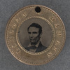 [Lincoln-Hamlin button]
