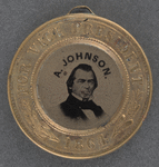 [Lincoln-Johnson button]