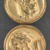 [Lincoln buttons]