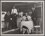 Richard Ward, Lonnie Sattin, and unidentified others in the stage production The Ballad of Jazz Street