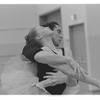 Suzanne Farrell and Jacques d'Amboise in rehearsal for Balanchine's "Swan Lake"