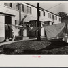 Clothes on the line, Greenbelt, Maryland.
