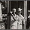 Waiter and chef watching Cincinnati's sesquicentennial parade, Cincinnati, Ohio.