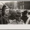 Girls watching the parade, Cincinnati, Ohio.