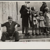 Watching the beginnings of the parade, Cincinnati, Ohio.