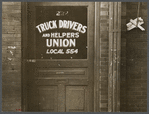 Headquarters of truck drivers' union, Omaha, Nebraska. Omaha is very little unionized.