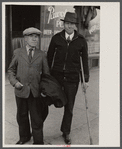Tommy Murphy and Ed Kay, traveling companions, Omaha, Nebraska.
