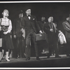 Ray Bolger (center) in the stage production All American