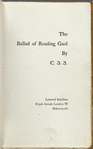 The Ballad of Reading Gaol