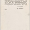Letter from Clarke to James Baldwin