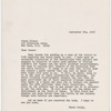 Letter from Clarke to Brock Peters