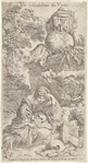 A Woman seated among ruins