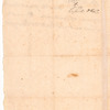 Letter from Alexander McDougall