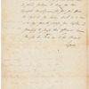 Letter from the Marquis de Lafayette