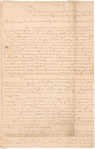 Memorial from John Allan to the Governor of Massachusetts