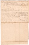 Memorial from John Allan to the Governor of Massachusetts