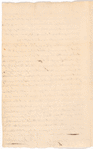 Letter from Nathaniel Appleton