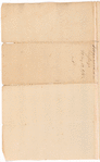 Document, John Hancock to the Massachusetts House of Representatives
