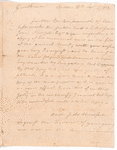 Letter from James Sullivan to Samuel Adams and Nathaniel Gorham