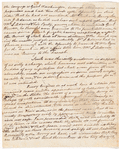 Letter from Arthur Lee