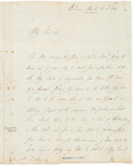 Letter from the Marquis de Lafayette