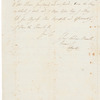 Letter from the Marquis de Lafayette