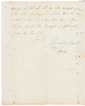 Letter from the Marquis de Lafayette