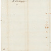Letter from the Marquis de Lafayette