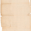Letter from Arthur Lee
