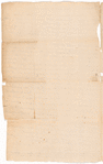 Letter from Arthur Lee