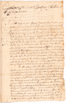 Message by John Hancock to the Senate and House of Representatives