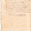 Message by John Hancock to the Senate and House of Representatives