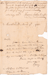 Document from Elbridge Gerry