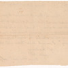 Letter to [George Washington]